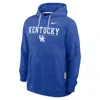 Nike Royal Kentucky Wildcats 2025 Sideline Standard Issue Dri-fit Hoodie In Blue