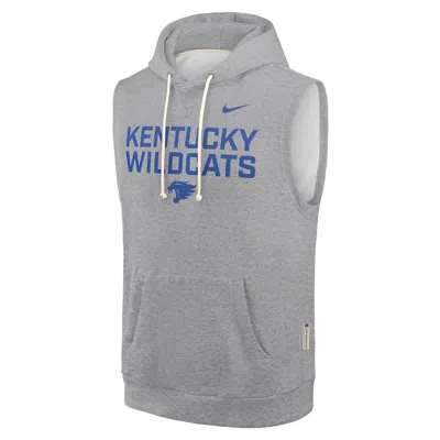 Nike Kentucky Sideline  Men's Dri-fit College Sleeveless Pullover Hoodie