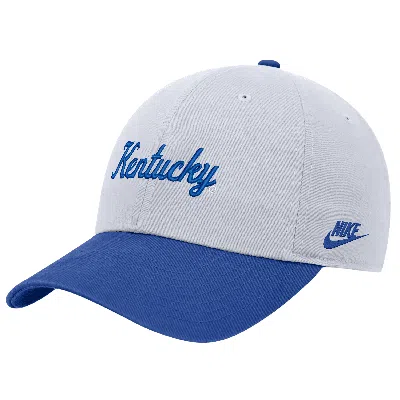 Nike Kentucky  Unisex College Campus Cap In White