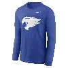 Nike Kentucky Wildcats Alternate Logo  Men's College Long-sleeve T-shirt In Blue