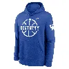 Nike Kentucky Wildcats Club Basketball Icon  Men's College Pullover Hoodie In Blue
