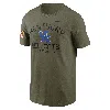Nike Olive Kentucky Wildcats 2024 Military Appreciation Performance T-shirt In Brown