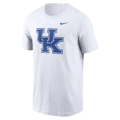 Nike Kentucky Wildcats Primetime Logo  Men's College T-shirt In White