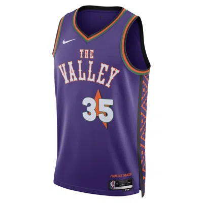 Nike Kevin Durant Phoenix Suns 2024/25 City Edition  Men's Dri-fit Nba Swingman Jersey In Purple