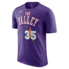 Nike Men's Purple Kevin Durant Phoenix Suns 2024/25 City Edition Name Number T-shirt In Purple