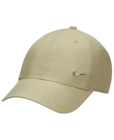 Nike Khaki Lifestyle Club Adjustable Performance Hat In Olive