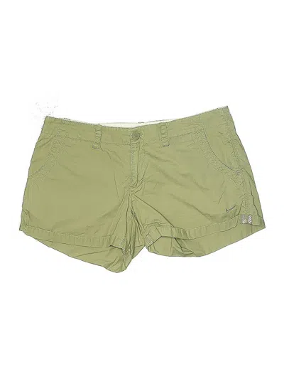 Pre-owned Nike Khaki Shorts In Green