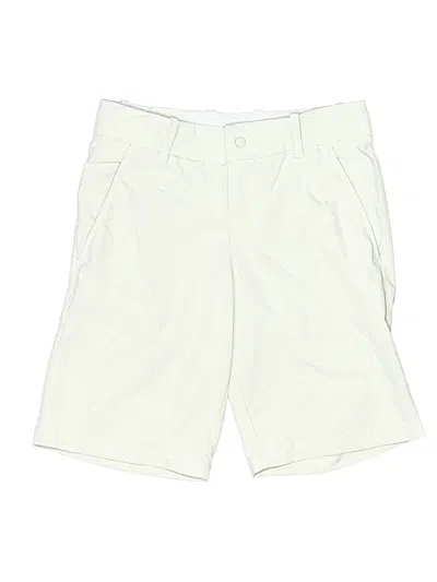 Pre-owned Nike Kids' Khaki Shorts In Ivory
