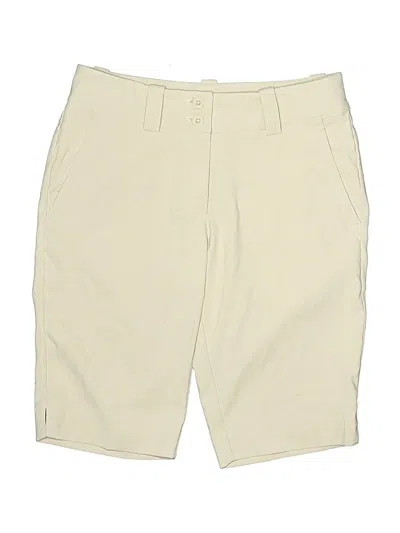 Pre-owned Nike Khaki Shorts In White