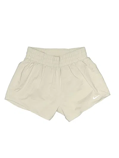 Pre-owned Nike Khaki Shorts In White