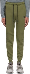 NIKE KHAKI SLIM-FIT SWEATPANTS