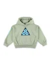 Nike Kid - Acg Hoodie In Green