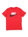 Nike Boys   Nsw Futura Hbr T-shirt In Red