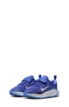 Nike Kidfinity Sneaker In Astronomy Blue/black/royal