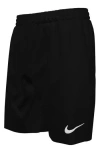 Nike Toddler & Little Kids Icon Dri-fit Woven Twill Logo Shorts In Black