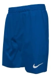 Nike Kids' 6-inch Volley Swim Trunks In Game Royal