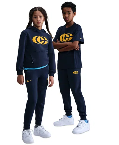 Nike Kids 7-20 Pull On Pants In Blue