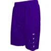 Nike Kids' 8" Volley Swim Trunks In Purple