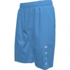 Nike Kids' 8" Volley Swim Trunks In University Blue