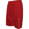 Nike Kids' 8" Volley Swim Trunks In University Red