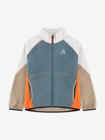 Nike Kids Acg Polar Fleece Hike Jacket In Blue