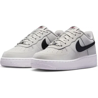 Nike Kids' Air Force 1 Lv8 Sneaker In Iron Ore/white/black