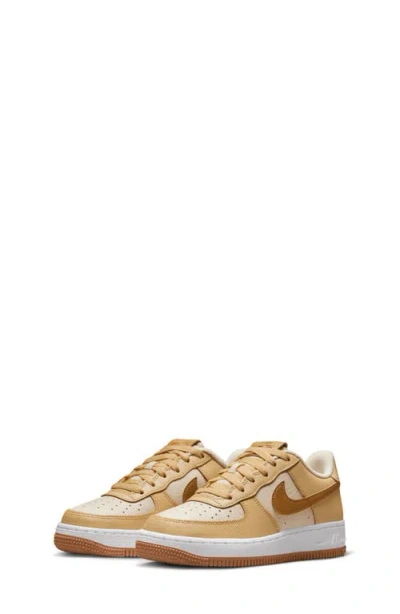 Nike Kids' Boys  Air Force 1 Low In Sesame/coconut Milk/baroque Brown