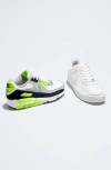 Nike Kids' Air Force 1 Sneaker In White/ White/ Aquarius Blue