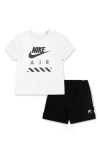 Nike Boys   Nsw Air Ss Short Set In White