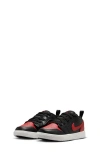 Nike Kids' Air Jordan 1 Low Alt Sneaker In Black/varsity Red/summit