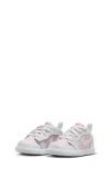 Nike Kids' Air Jordan 1 Low Alt Sneaker In Pink Foam/white/fire Red