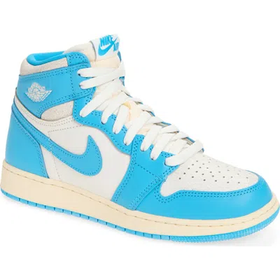 NIKE NIKE KIDS' AIR JORDAN 1 RETRO HIGH OG BASKETBALL SNEAKER