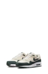 Nike Kids' Air Max 1 Sneaker In Pale Ivory/green/white