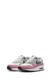 Nike Kids' Air Max 1 Sneaker In Summit White/wolf Grey/grey