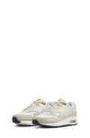 Nike Kids' Air Max 1 Sneaker In White/light Orewood/bronzine