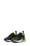 Nike Kids' Air Max 270 Sneaker In Black/volt/lightening