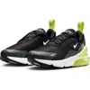 Nike Kids' Air Max 270 Sneaker In Lemon Twist/white/black