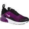 Nike Kids' Air Max 270 Sneaker In Purple
