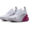 Nike Kids' Air Max 270 Sneaker In White