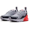 Nike Kids' Air Max 270 Sneaker In Wolf Grey/white/anthracite