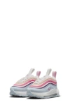 Nike Kids' Air Max 97 Sneaker In White/ Blue/ Viotech/ Pink