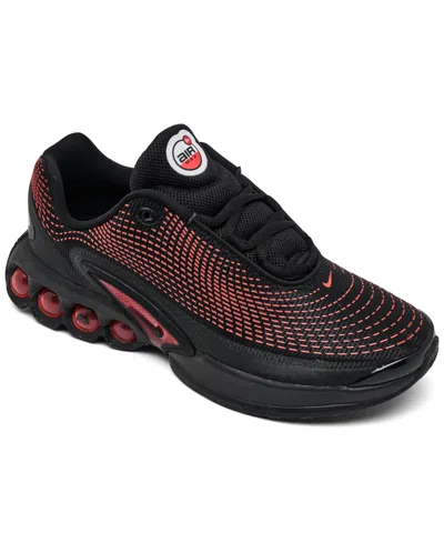 Nike Kids Air Max Dn Casual Sneakers From Finish Line In Black