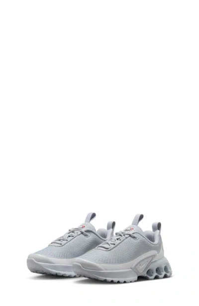 Nike Kids' Air Max Dn Sneaker In Wolf Grey/ Grey/ Platinum