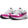 Nike Kids' Air Max Systm Sneaker In White/obsidian/pink