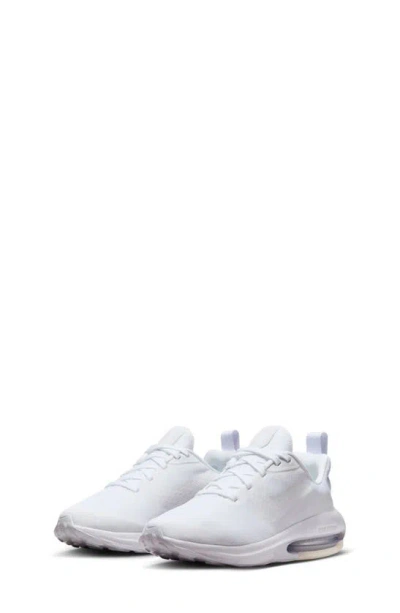 Nike Air Zoom Arcadia 2 Big Kids' Road Running Shoes In White