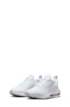 Nike Kids' Air Zoom Arcadia 2 Running Shoe In White/white/pure Platinum