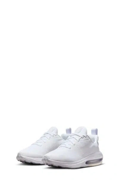 Nike Kids' Air Zoom Arcadia 2 Running Shoe In White/white/pure Platinum