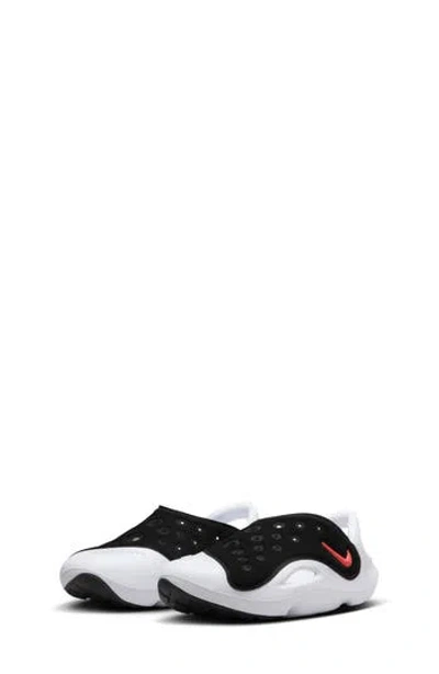 Nike Kids' Aquaswoosh Water Friendly Clog In Black/green/white
