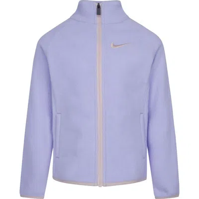 Nike Kids' Arctic High Pile Fleece Jacket In Lavender Mist
