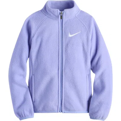Nike Kids' Arctic High Pile Fleece Jacket In Blue